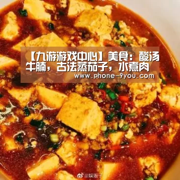 【九游游戏中心】美食:酸汤牛腩,古法蒸茄子,水煮肉片,蒜香胡萝卜土豆条的做法(图3) 九游APP下载