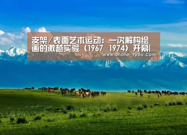 支架/表面艺术运动:一次解构绘画的激越实验(1967-1974)开幕|九游游戏(图1) 九游游戏